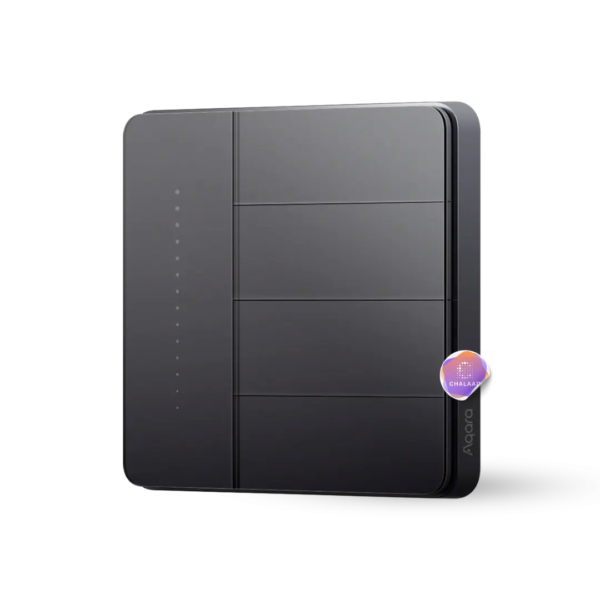 Aqara Smart Switch Z1 Pro Quadruple Rocker Black