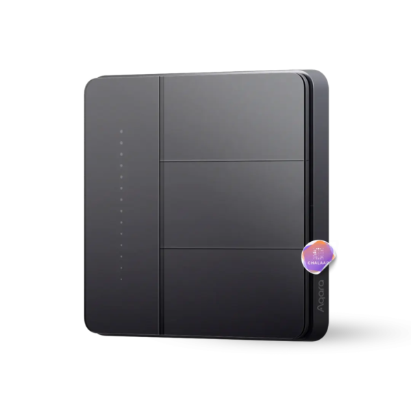 Aqara Smart Switch Z1 Pro Triple Rocker Black